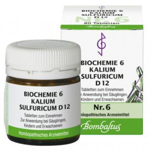 BIOCHEMIE 6 Kalium sulfuricum D 12 Tabletten