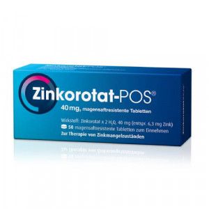 ZINKOROTAT POS magensaftresistente Tabletten